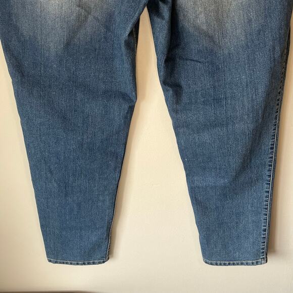 Lane Bryant Medium Wash Distressed Skinny Jeans Size 20 - Picture 10 of 11